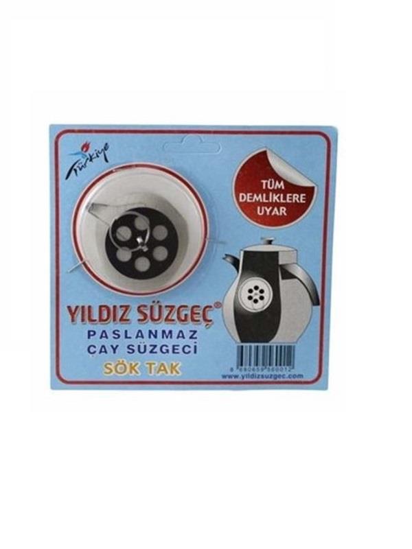 DEMLİK AĞZI SÜZGECİ METAL TEKLİ