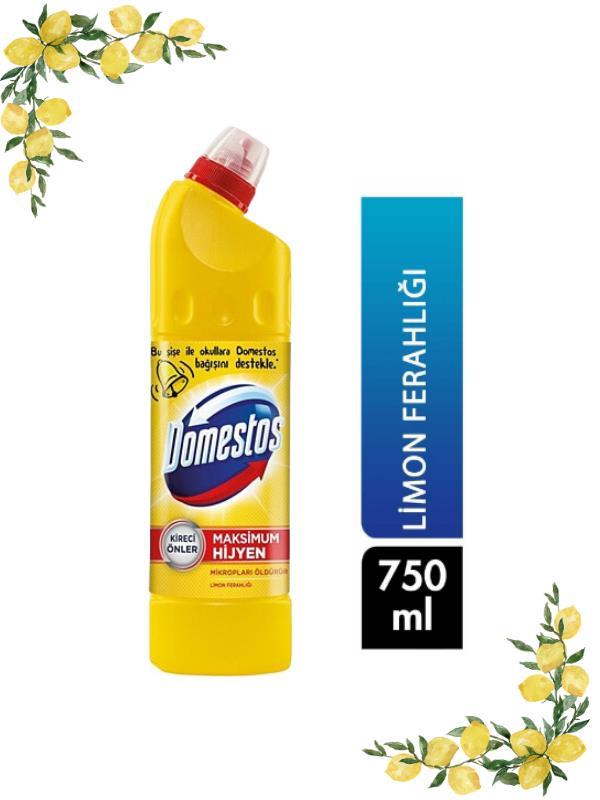 DOMESTOS ÇAMAŞIR SUYU 750 ML LİMON FERAHLIĞI