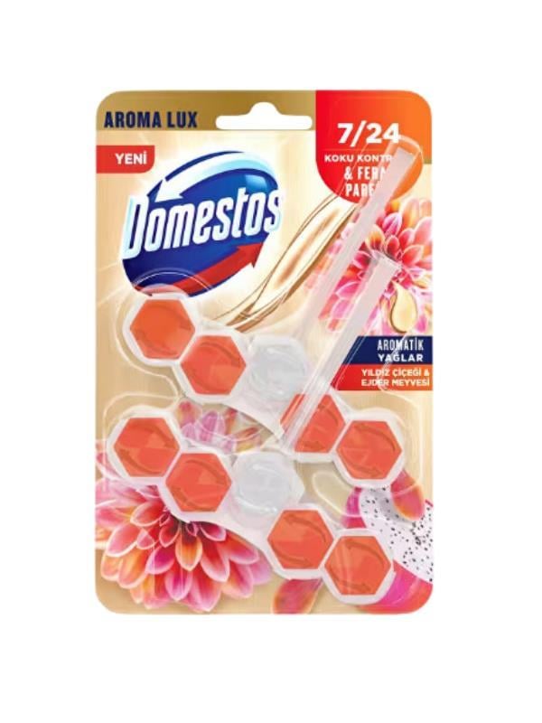 DOMESTOS WC BLOK  DUOPACK 2X50GE  X YILDIZ ÇİÇEĞİ & EJDER MEYVESİ