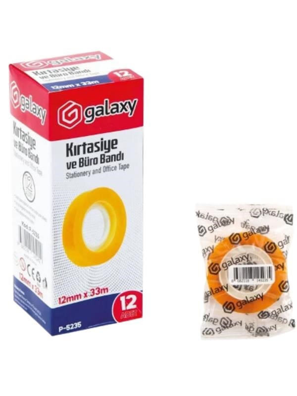 FİXPOİNT P-5235 GALAXY KUTULU KIRTASİYE BANDI 12X33 12Lİ