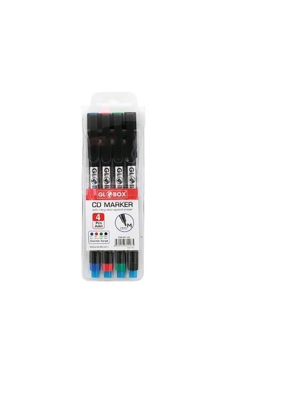 GLOBOX 1007 M KRŞ.CD KALEMİ 4LÜ