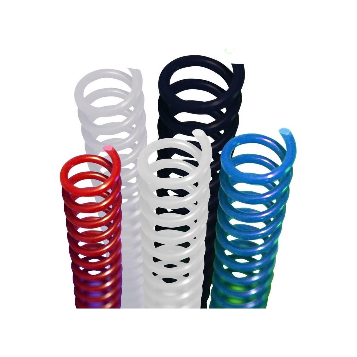 MAPİCOİL 4:1 PLASTİK HELEZON SPİRAL 18MM KIRMIZI 100 AD. 48 LOP