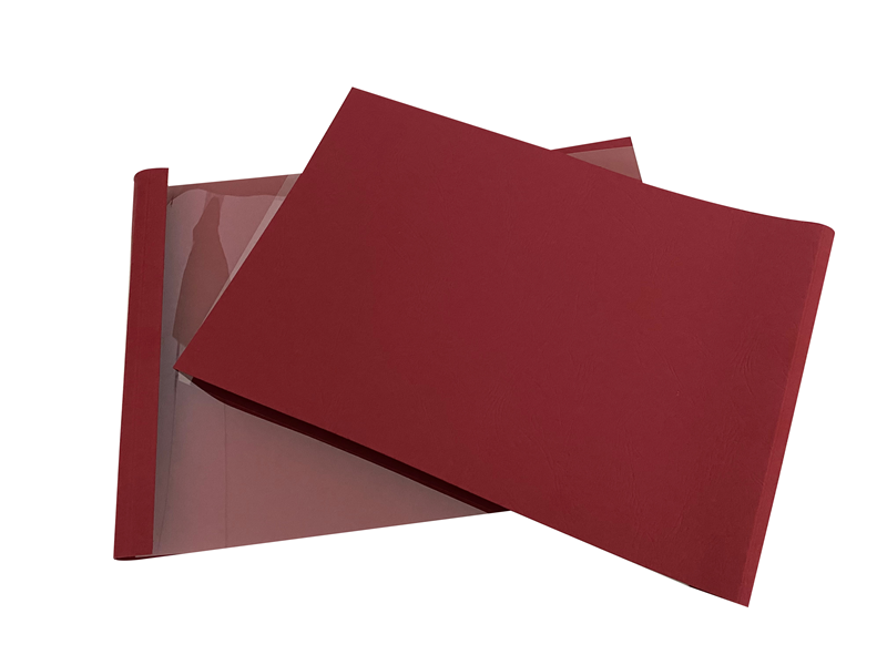 MAPİCOVER-18 MM DİKEY ISISAL KAPAK ŞEFFAF+KARTON BORDO 50 AD.