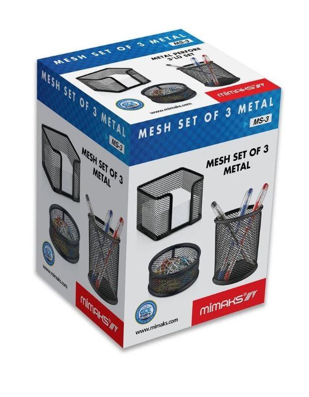 MİMAKS H.143 MS-3 PERFORE SET SİYAH