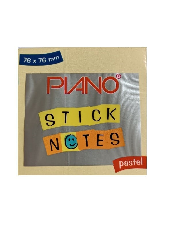 PIANO 224951 POST-IT 76*76 PASTEL SARI