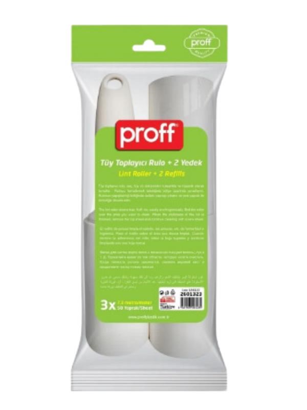 PROFF TÜY TOPLAYICI 2 YEDEKLİ