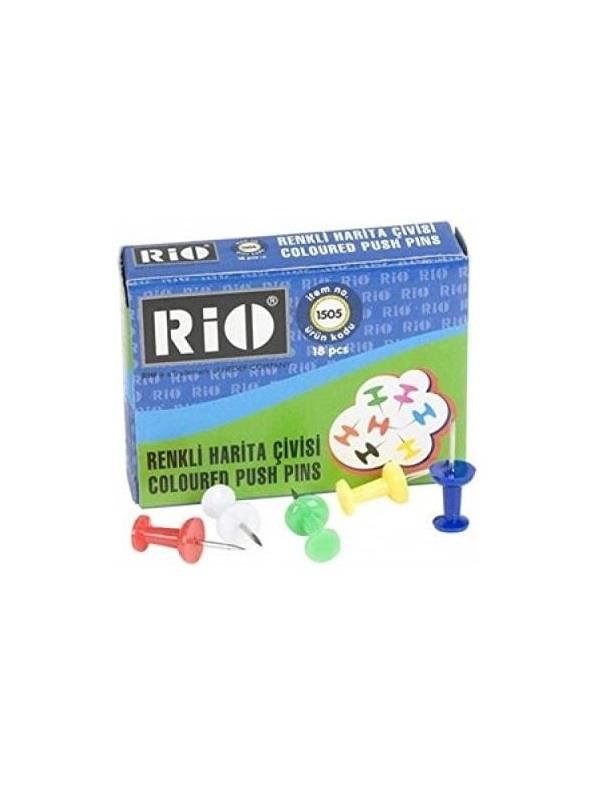 RİO 1505 RENKLİ HARİTA ÇİVİSİ SİLİNDİRİK