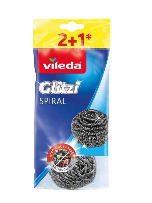 VİLEDA GLİTZİ İNOX ÇELİK BULAŞIK TELİ 2+1