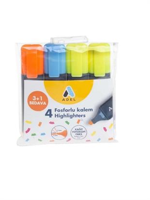ADEL 3+1 HEDİYELİ FOSFORLU KALEM