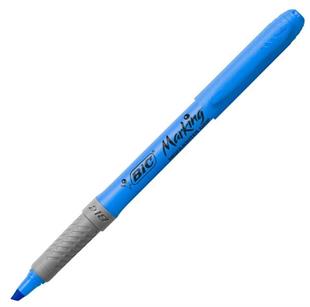 BİC FOSFORLU KALEM BRİTE LİNER GRİP MAVİ 811931