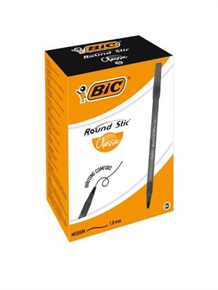 BİC ROUND STİC TÜKENMEZ KALEM 1.0 SİYAH 920568
