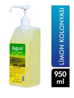 BOĞAZİÇİ LİMON KOLONYA 950 ML POMPALI