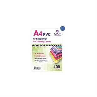 MAPİ A4 CİLT KAPAK PPE BEYAZ 300 MİCRON 100 LÜ