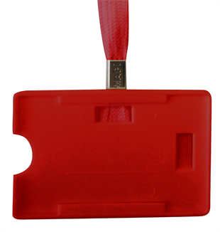 MAPİ ASKI İPLİ KART KABI KIRMIZI 5 Lİ BLİSTERLI