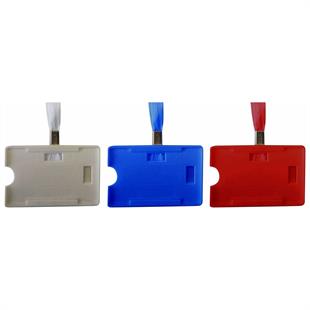 MAPİ ASKI İPLİ PP KART KABI KIRMIZI 25Lİ PAKET