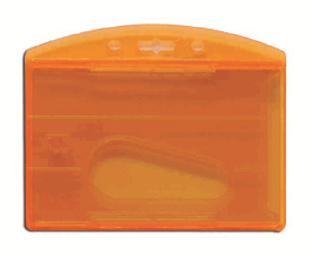 MAPİ ÇİFT HAZNELİ KART KABI ŞEFFAF TURUNCU 6LI BLİSTERLI