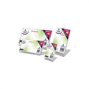 MAPİ L TİPİ DİKEY AYARLI AFİŞ TAŞIYICI STAND (52X74)