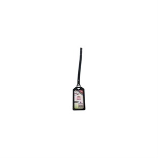 MAPİ LÜKS BAVUL ASKISI (PLASTİK) 35X54 SİYAH TEKLİ