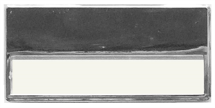 MAPİ MIKNATISLI İSİMLİK GÜMÜŞ 70X34 TEKLİ