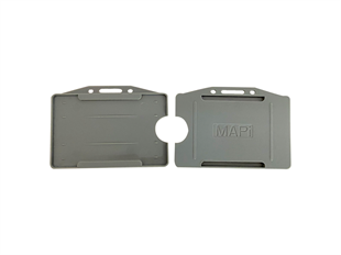 MAPİ PP KART KABI YATAY GRİ 50Lİ PAKET