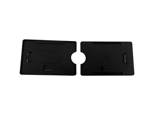 MAPİ PP KART KAPLARI ÇİFT YÖNLÜ SİYAH 75Lİ PAKET