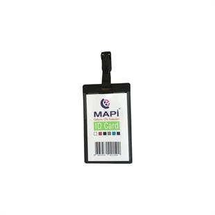 MAPİ PP KLİPSLİ DİKEY KART POŞETİ 5 Lİ BLİSTERLI