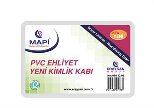 MAPİ PVC EHLİYET YENİ KİMLİK KABI 100LÜ PAKET