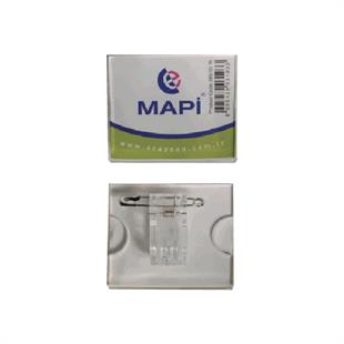 MAPİ ŞEFFAF İSİMLİK (DİKDÖRTGEN) K01 45X38 25Lİ PAKET