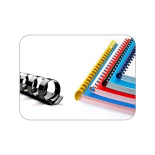 MAPİBİND 28MM PLASTİK SPİRAL LACİVERT 50 AD.