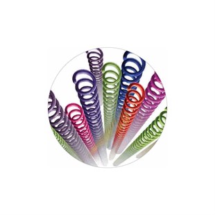 MAPİCOİL 3:1 PLASTİK HELEZON SPİRAL 32MM ŞEFFAF 50 AD. 36 LOP