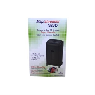MAPİSHREDDER S28 D EVRAK İMHA MAKİNESİ