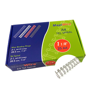 MAPİWİRE 1 1/8 KUTU TEL KROM 25 AD.