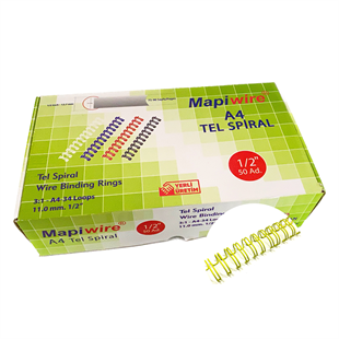 MAPİWİRE 1/2 KUTU TEL SARI 50 AD.