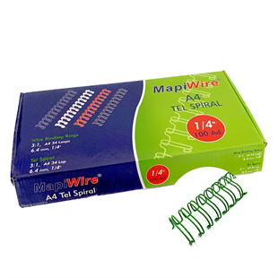 MAPİWİRE 1/4 KUTU TEL YEŞİL 100 AD.