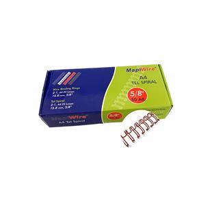 MAPİWİRE 5/8 KUTU TEL KIRMIZI 50 AD.