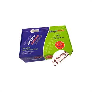 MAPİWİRE 7/8 KUTU TEL KIRMIZI 50 AD.