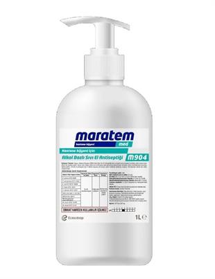 MARATEM M904 ALKOL BAZLI SIVI EL ANTİSEPTİK 1 LT