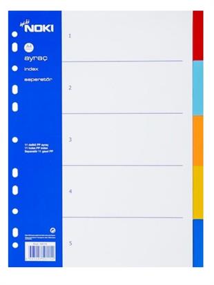 NOKİ SEPERATÖR BEŞ RENKLİ 59115