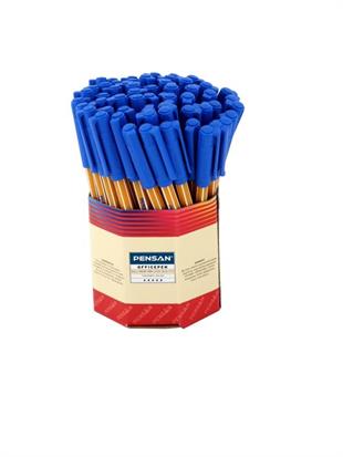 PENSAN 1010 TÜKENMEZ KALEM OFİSPEN 60LI MAVİ.