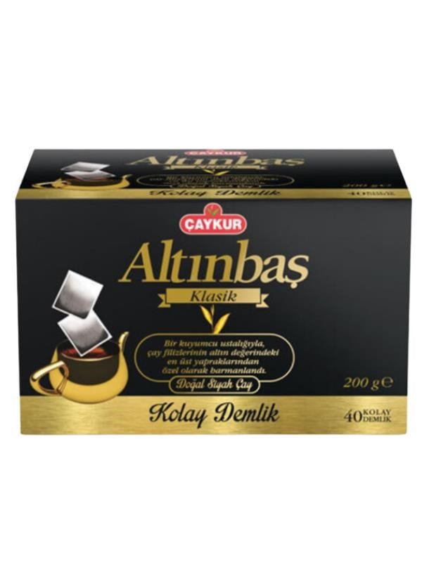 ALTINBAŞ ÇAYI DEMLİK POŞET SADE 200 GR 40 LI