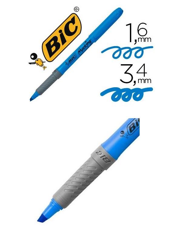BİC FOSFORLU KALEM BRİTE LİNER GRİP MAVİ 811931
