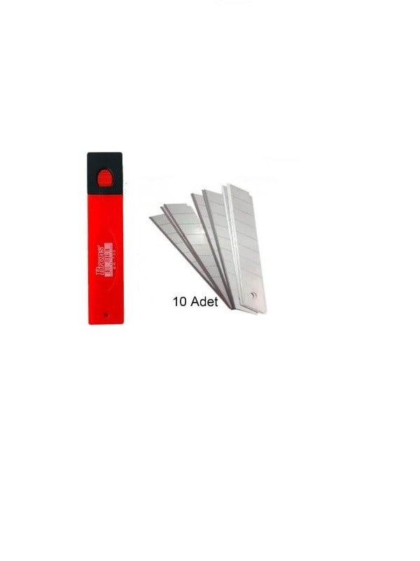BRONS BR-736 MAKET BIÇAĞI YEDEK GENİŞ 1PK 10 LU
