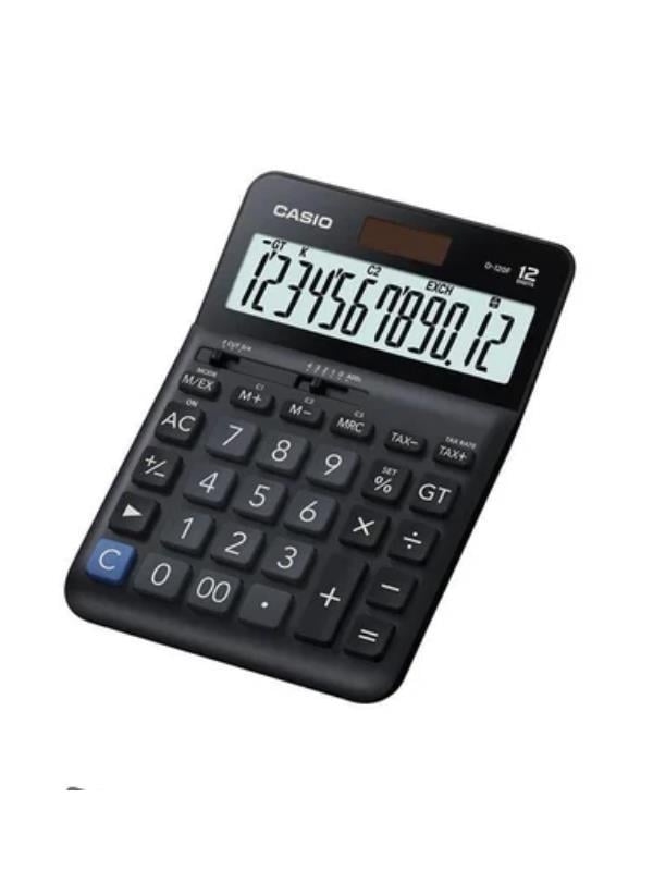 CASIO D-120F HESAP MAKİNESİ 12 HANE