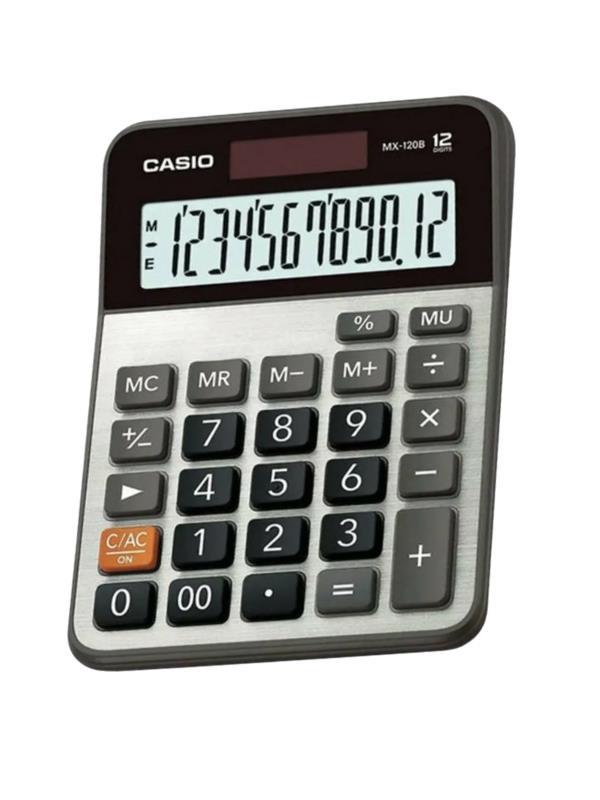 CASIO MX-120 B HESAP MAKİNASI 12 HANE MASA TİPİ