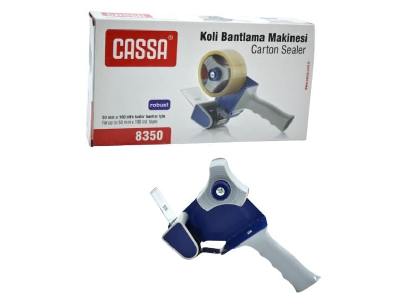 CASSA 8350 KOLİ BANT MAKİNASI 50X100 MT ROBUST