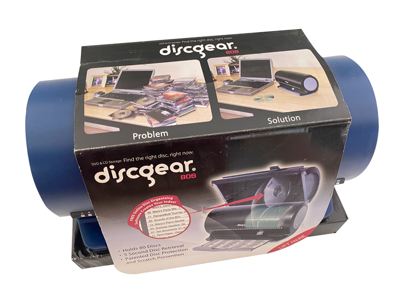 DİSCGEAR-SELECTOR CD KUTUSU (80) MAVİ