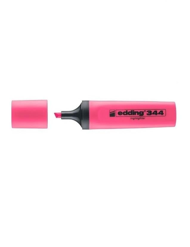 EDDİNG FOSFORLU KALEM 344 PEMBE