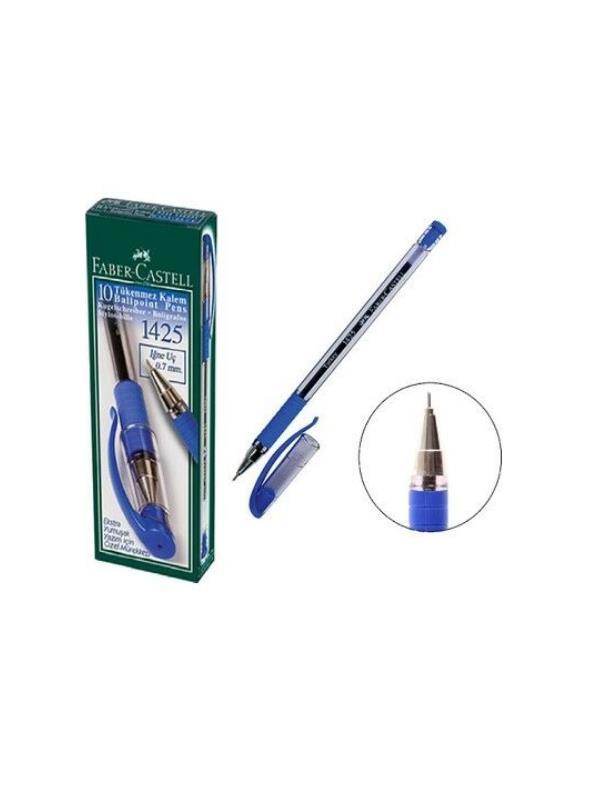 FABER CASTELL İNCE UÇLU KALEM MAVİ 1425 1  ADET
