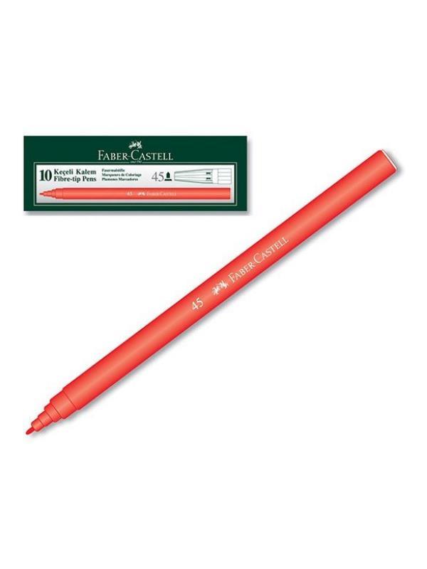 FABER KEÇELİ KALEM KIRMIZI 155003 10 LU