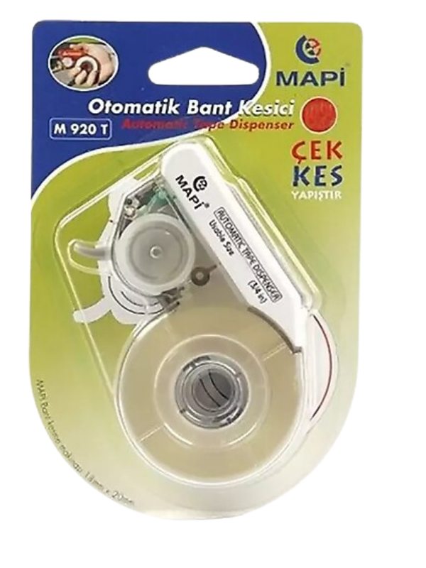 MAPİ 19 MM OTOMATİK BANT KESME MAKİNESİ BEYAZ